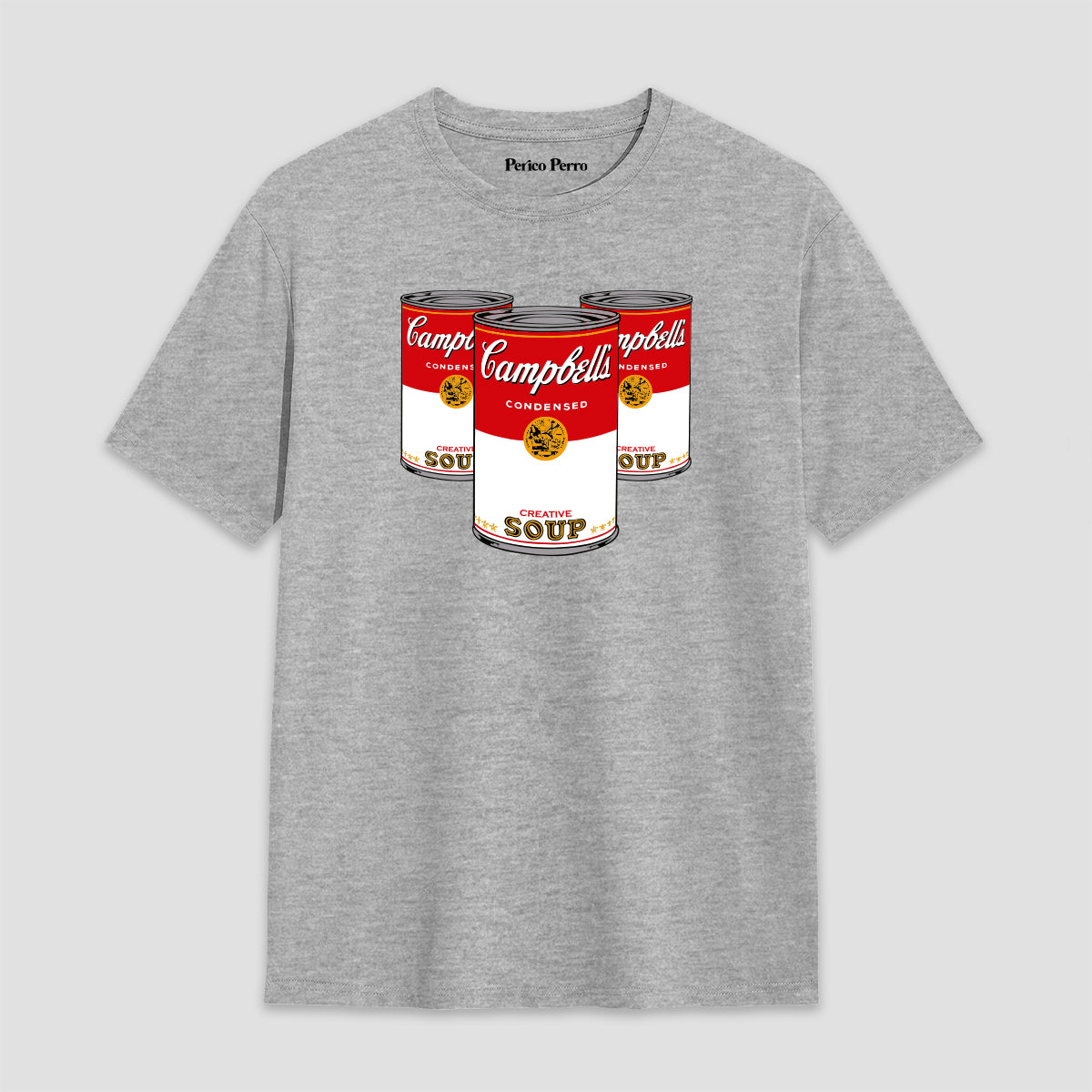 Playera Campbell´s Soup de Warhol