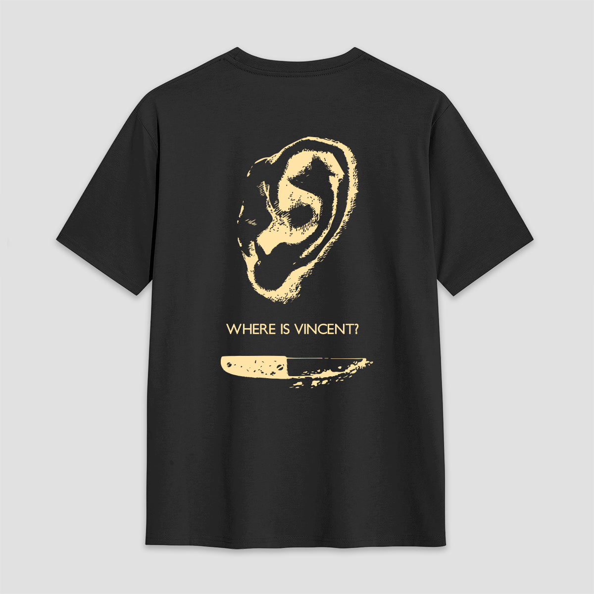 Playera Where Is Vincent? - Espalda