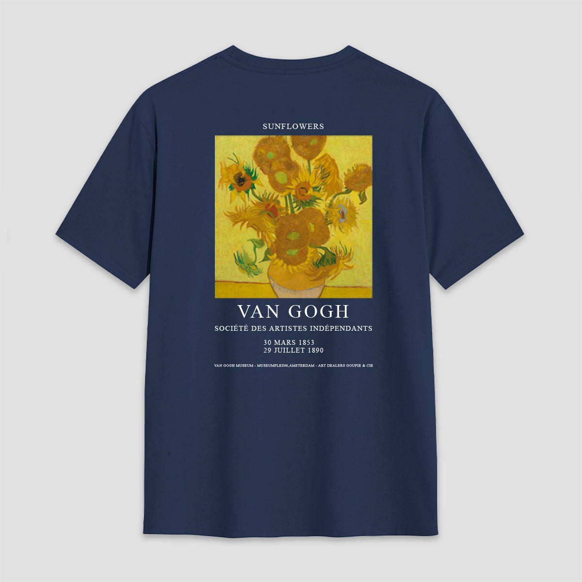 Playera Sunflowers de Van Gogh