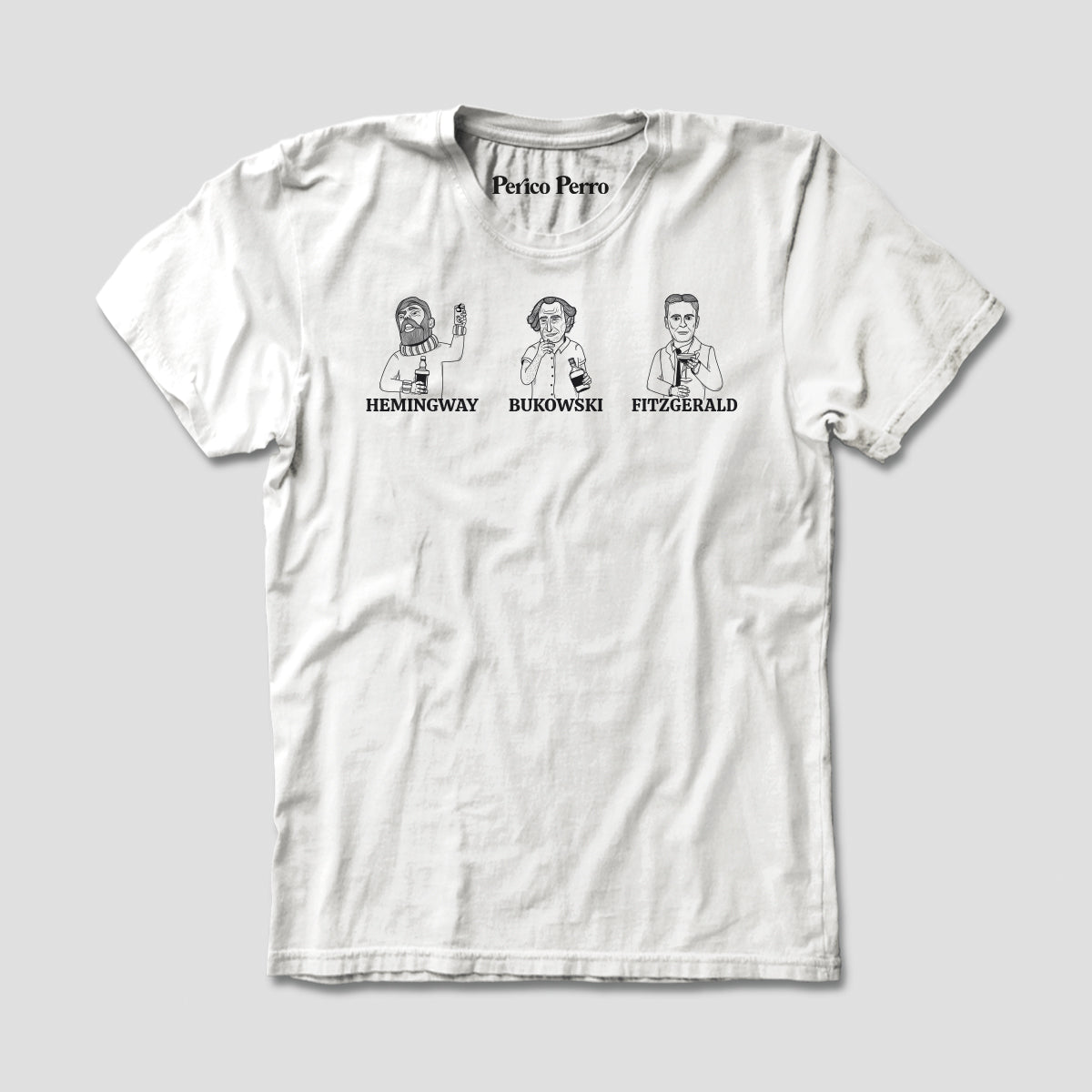 Hemingway, Bukowski, Fitzgerald
