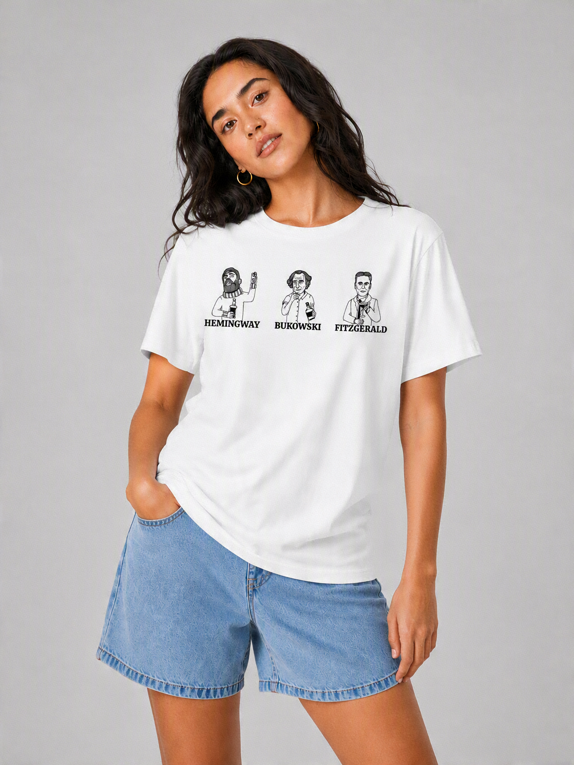 Hemingway, Bukowski, Fitzgerald