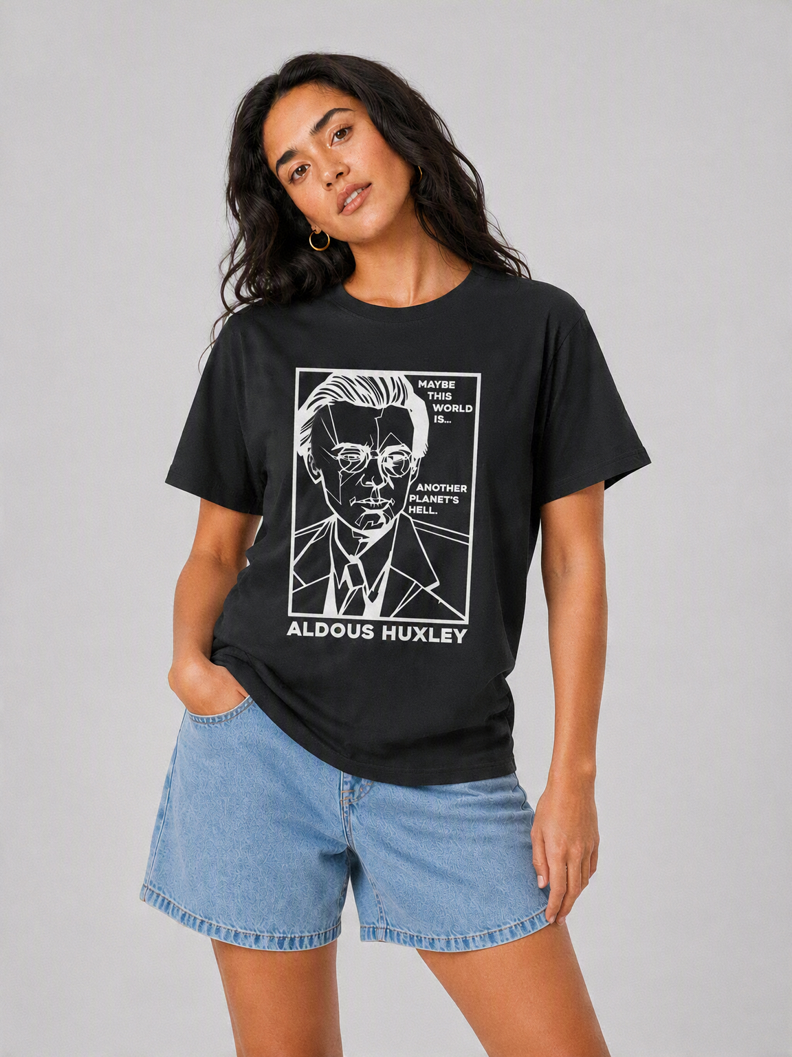 Playera Aldous Huxley - Another Planet´s Hell