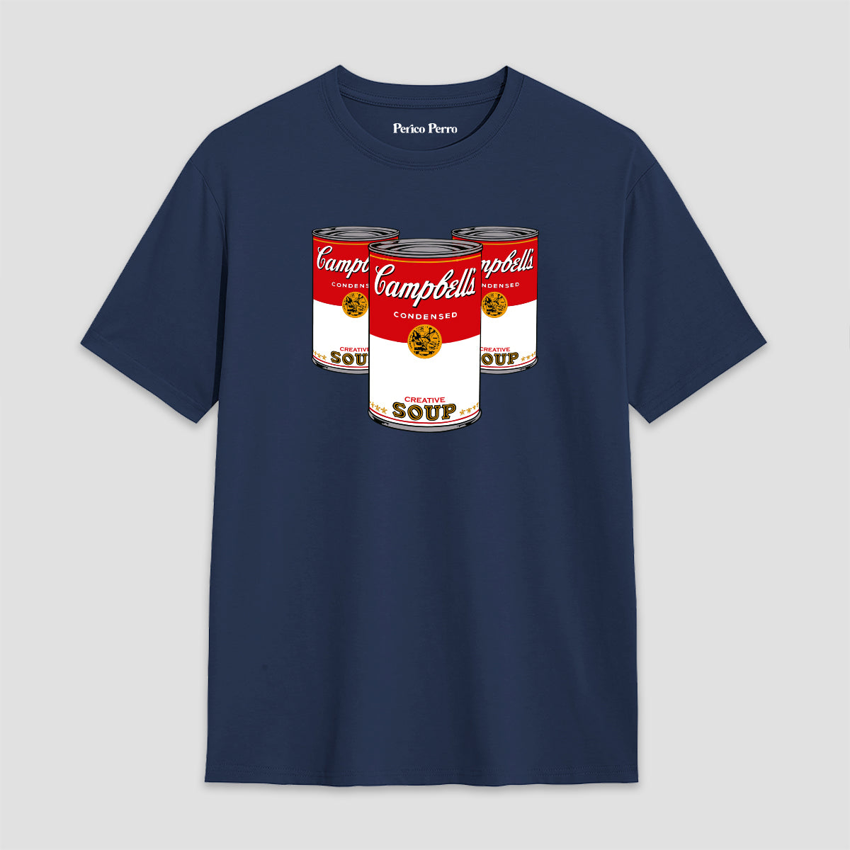 Playera Campbell´s Soup de Warhol