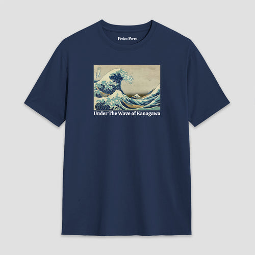 Playera Under The Wave Of Kanagawa