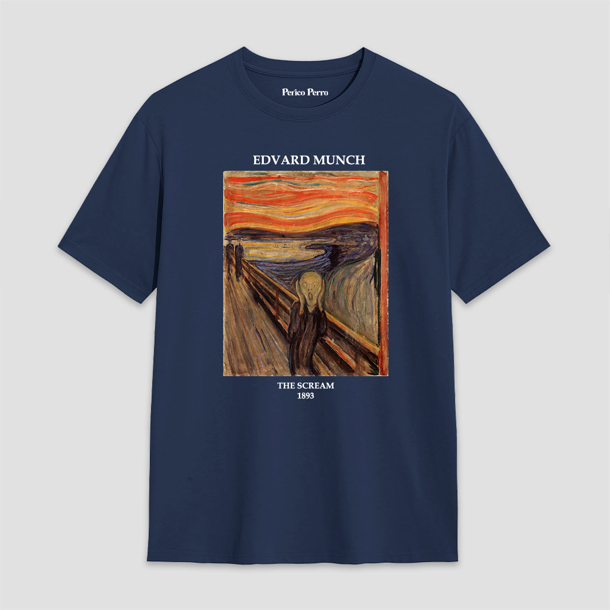 Playera El Grito de Edvard Munch