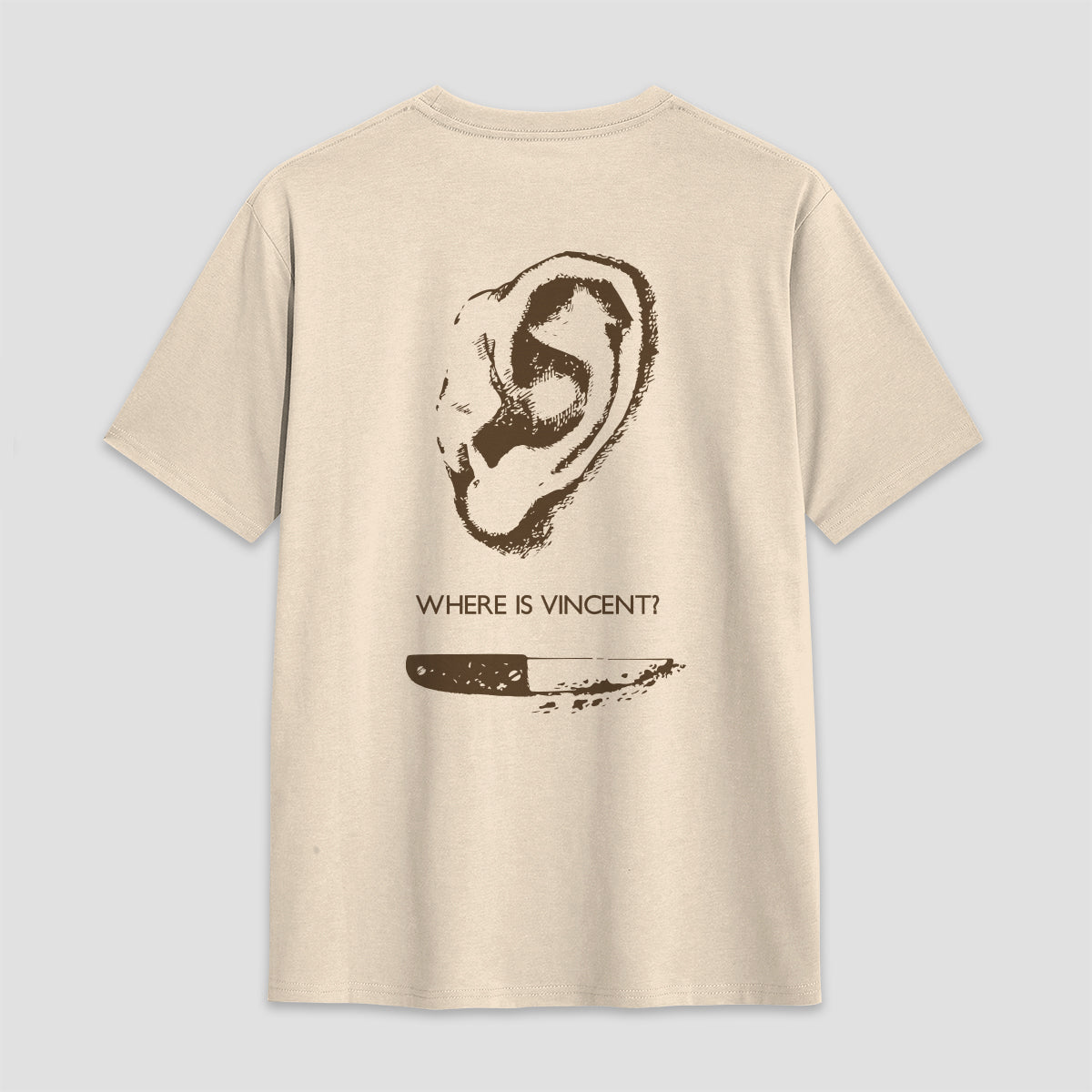 Playera Where Is Vincent? - Espalda
