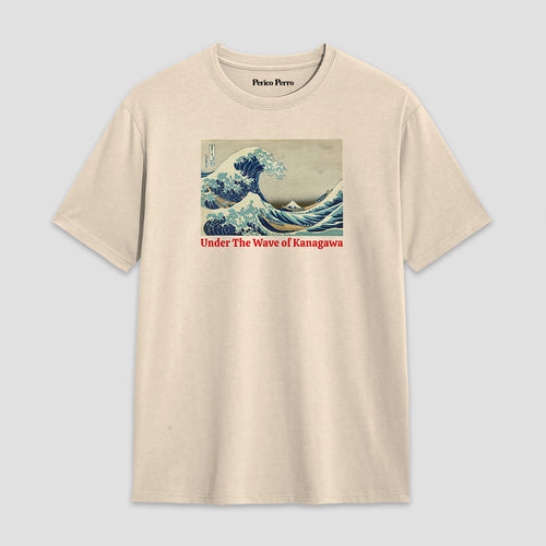 Playera Under The Wave Of Kanagawa