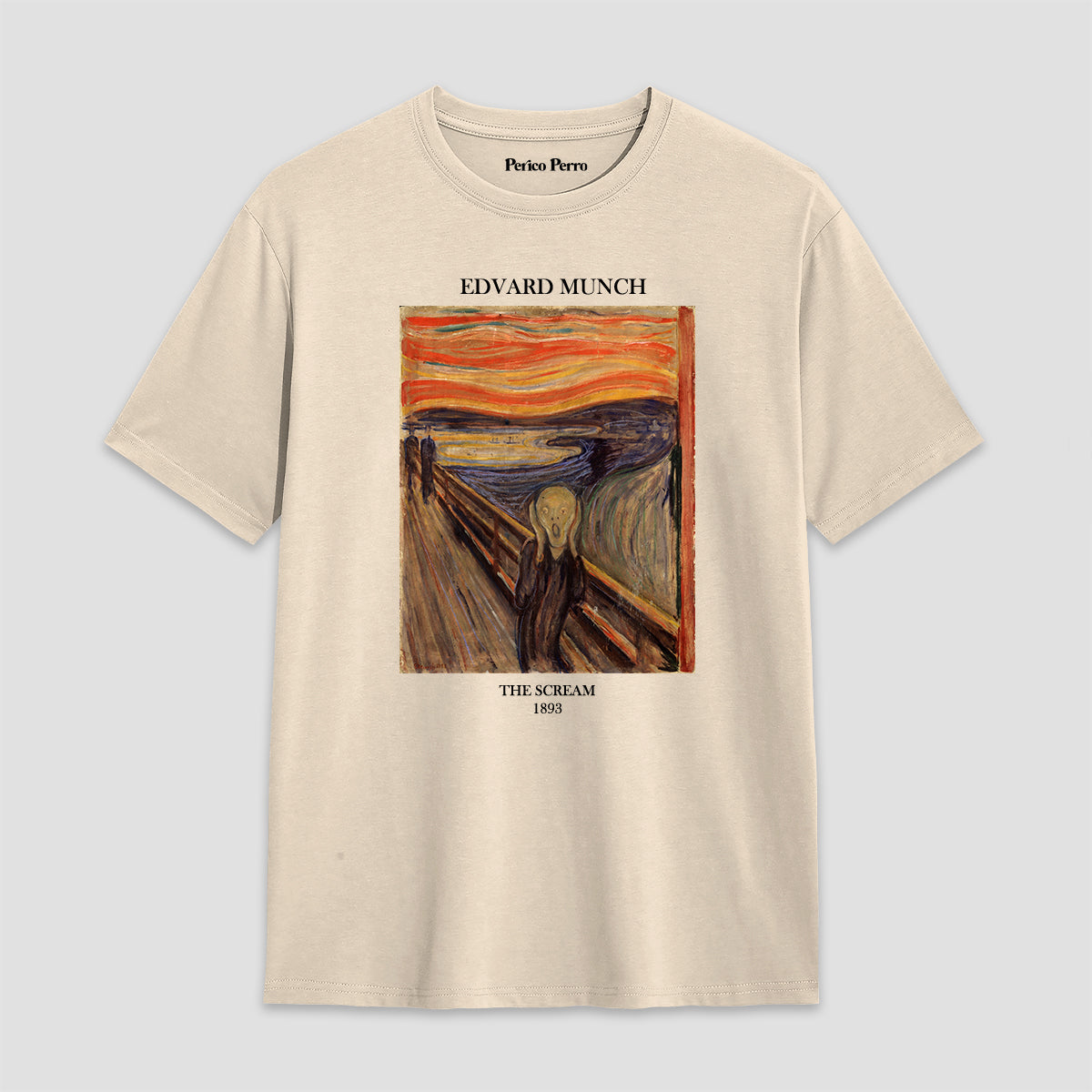 Playera El Grito de Edvard Munch