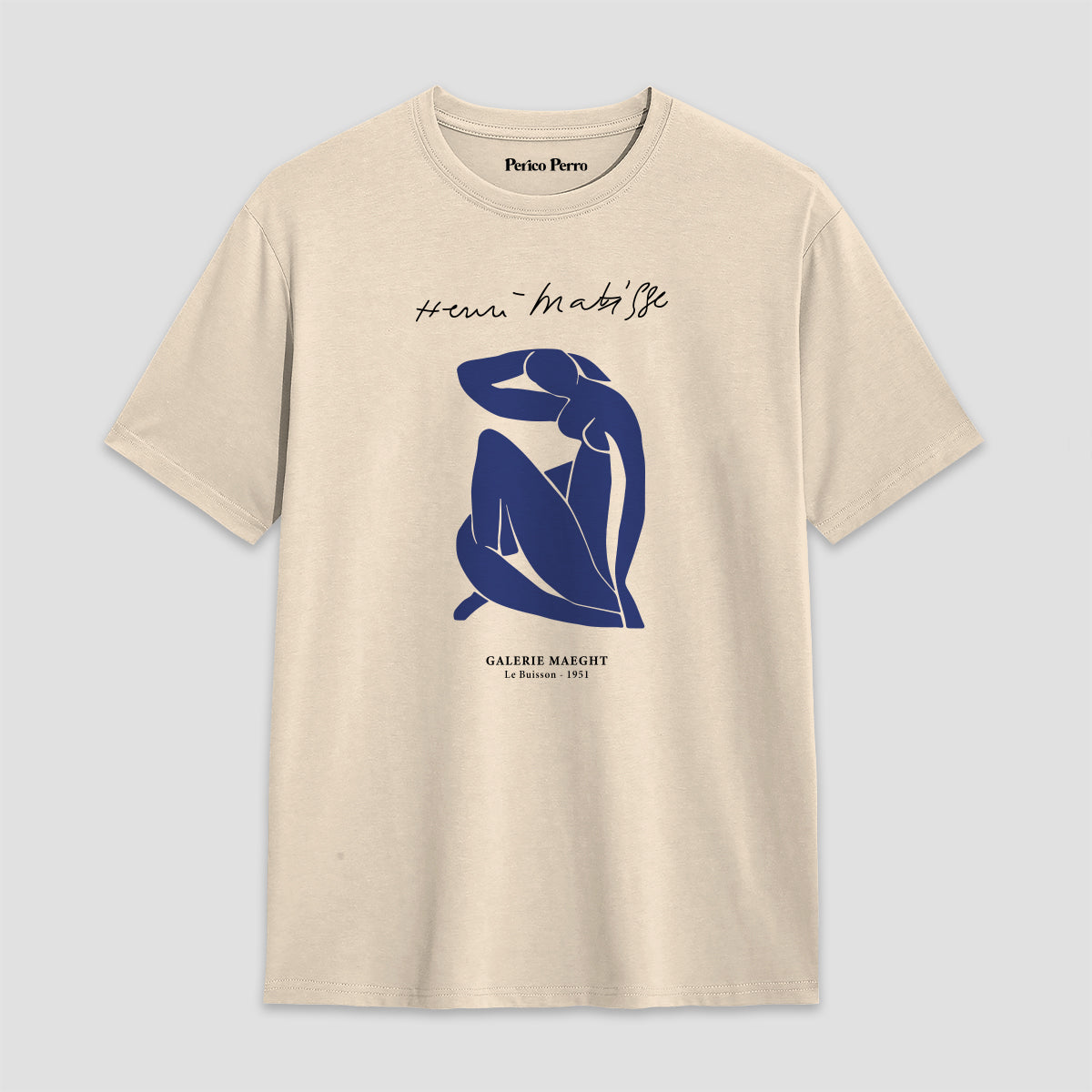 Playera Blue Nude I - Matisse