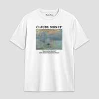 Playera Impression Sunrise de Monet