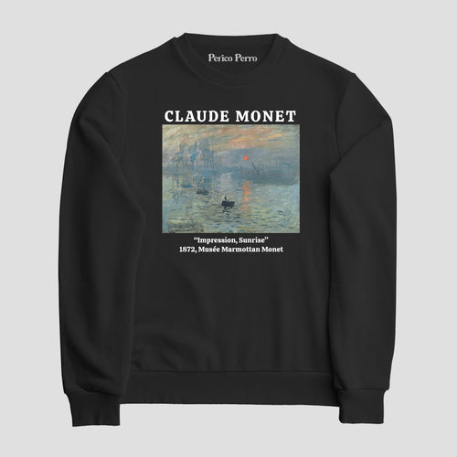 Sudadera Impression Sunrise de Monet