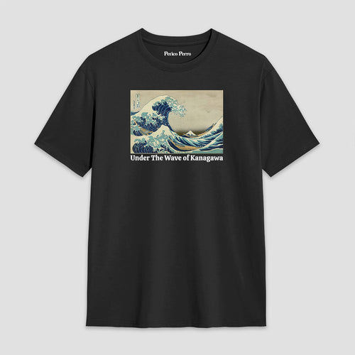 Playera Under The Wave Of Kanagawa