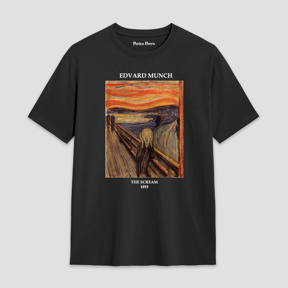 Playera El Grito de Edvard Munch