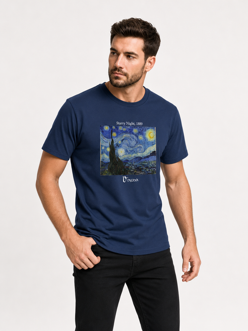 Playera La Noche Estrellada de Van Gogh
