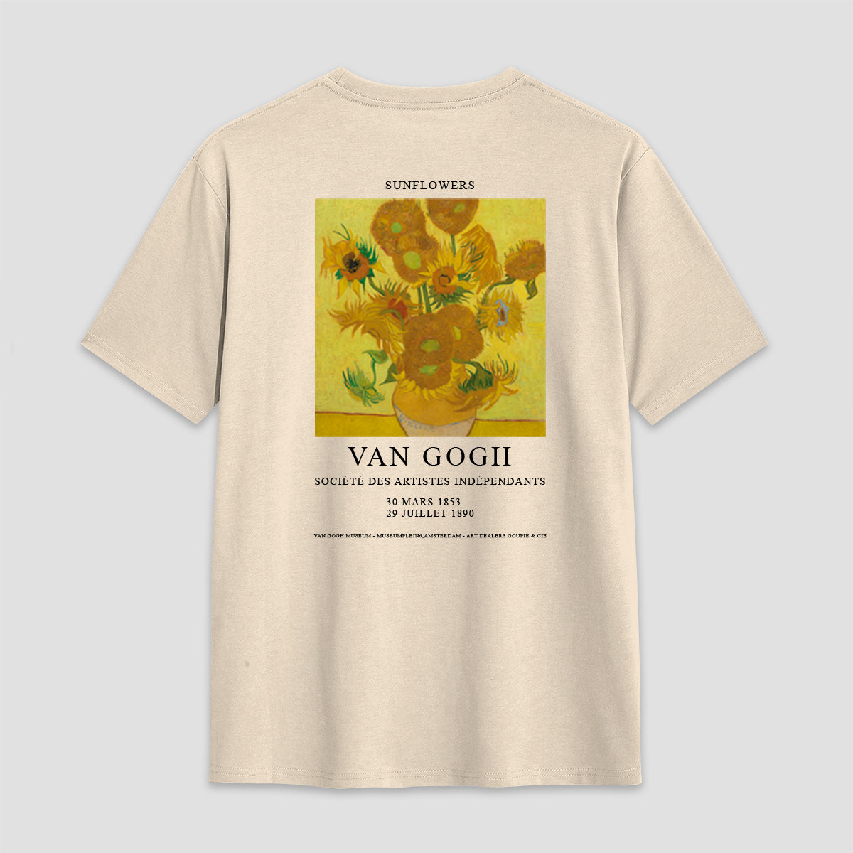 Playera Sunflowers de Van Gogh