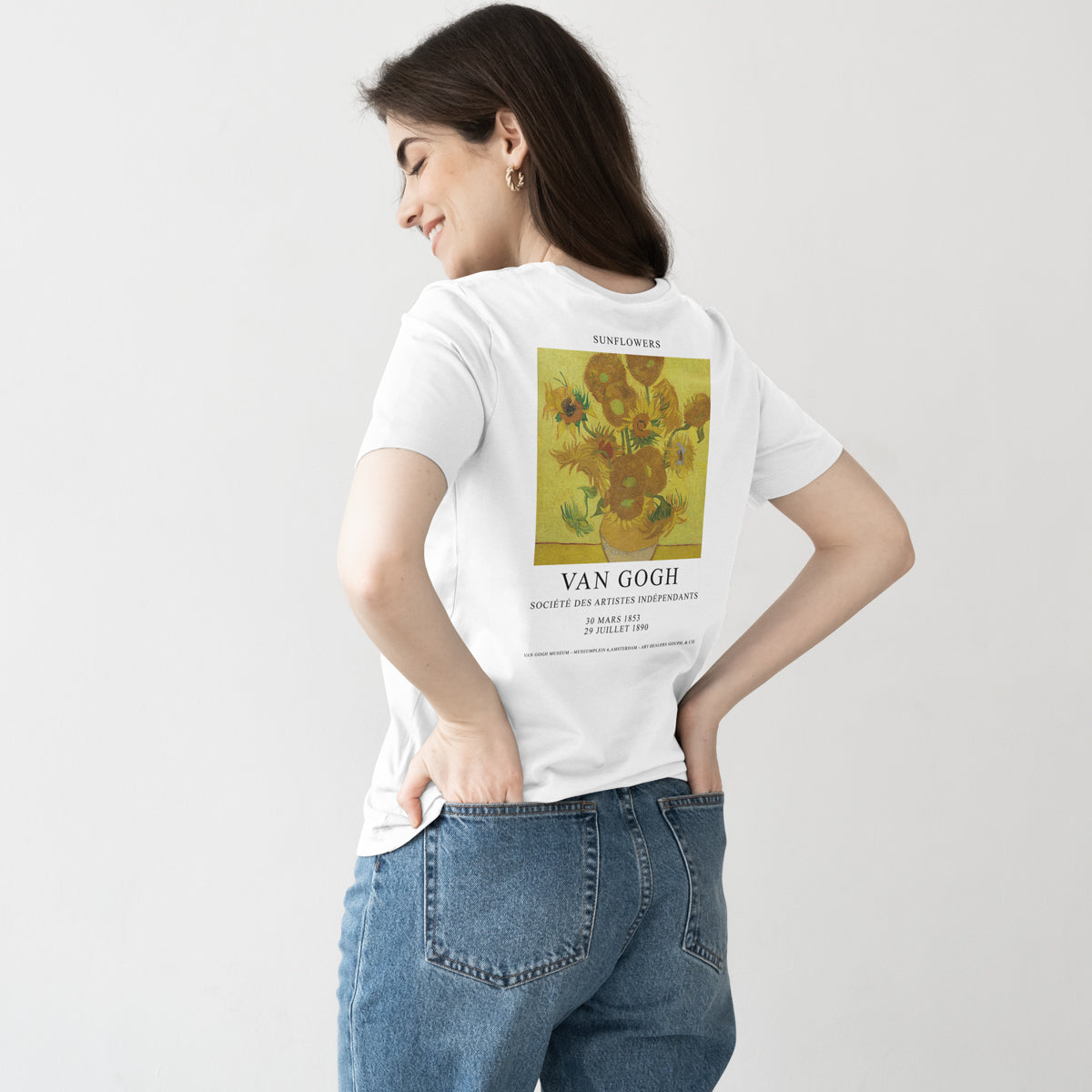 Playera Sunflowers de Van Gogh