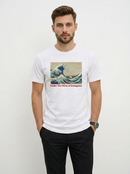 Playera Under The Wave Of Kanagawa