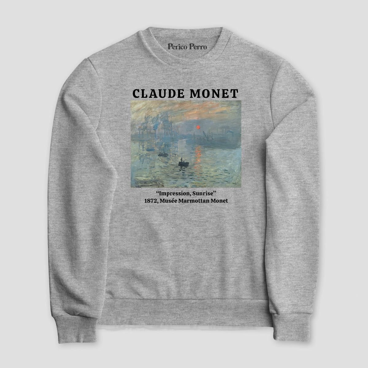 Sudadera Impression Sunrise de Monet