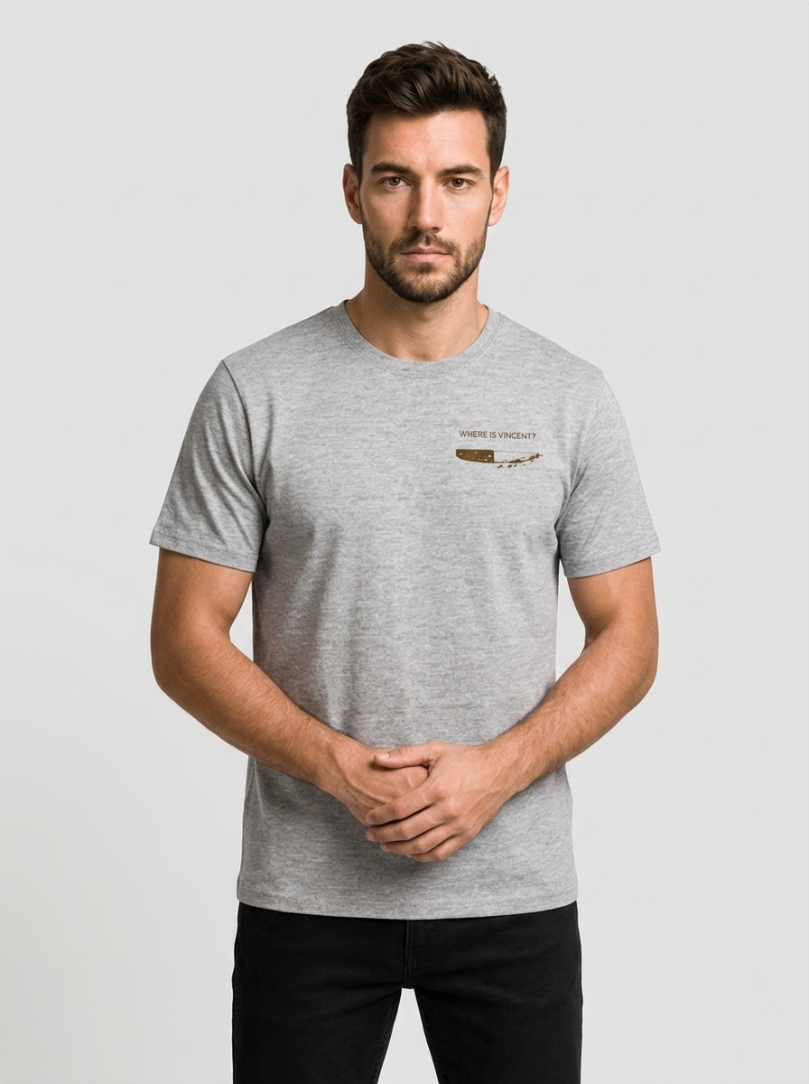 Playera Where Is Vincent? - Espalda