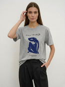 Playera Blue Nude I - Matisse
