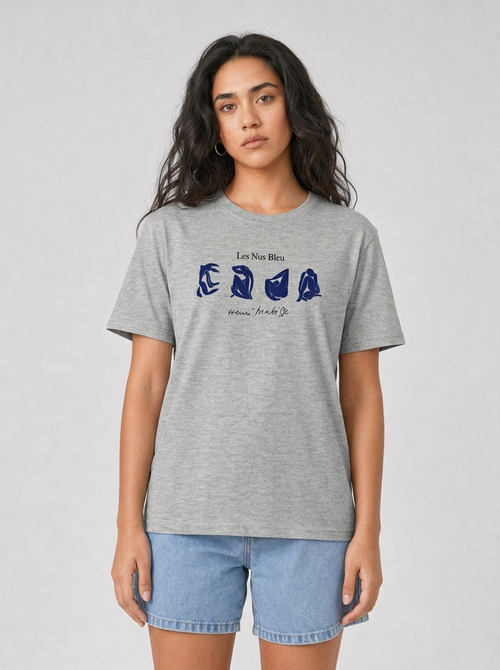 Playera Blue Nude Serie - Matisse