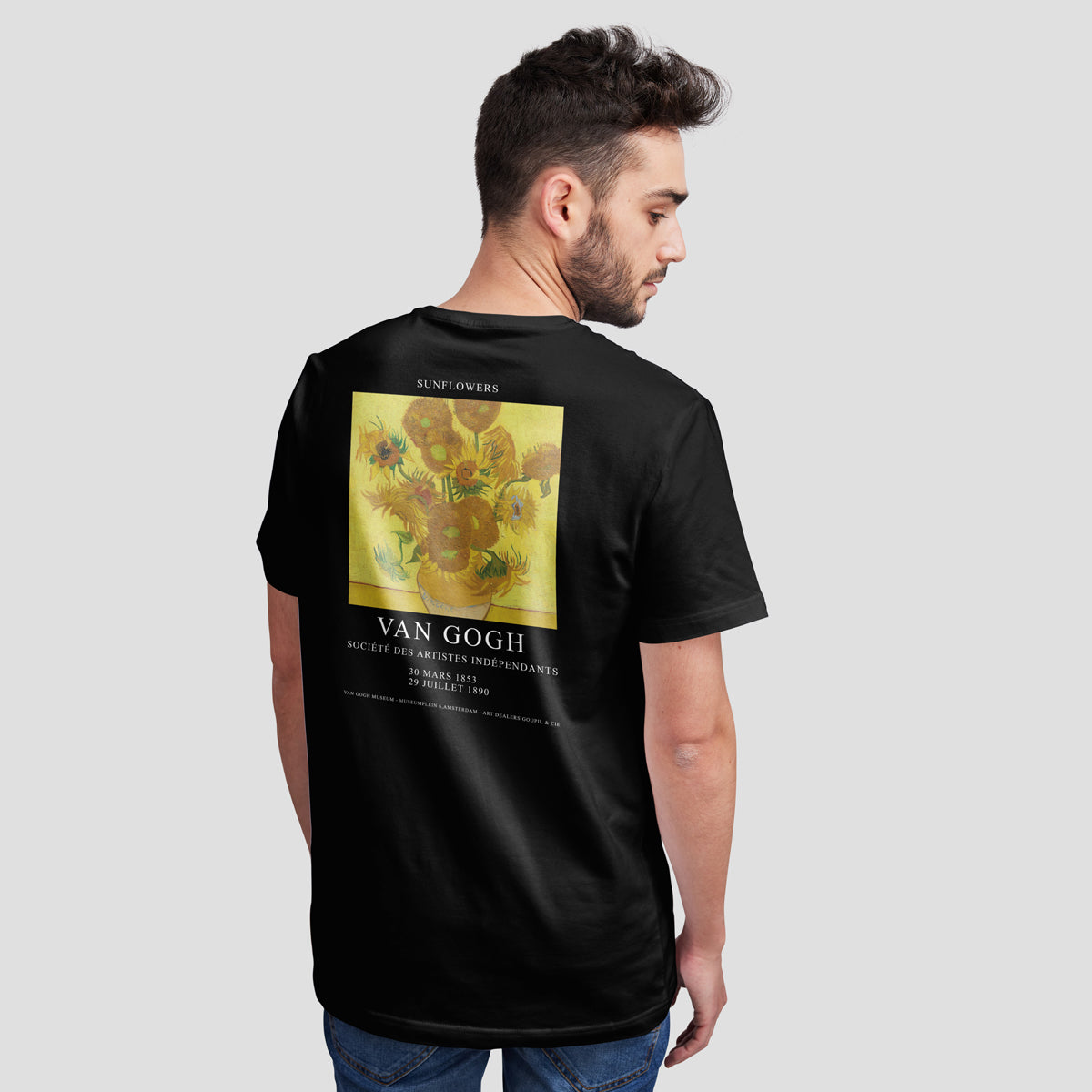 Playera Sunflowers de Van Gogh