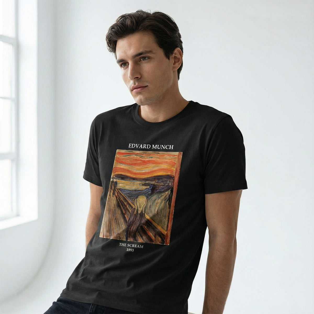 Playera El Grito de Edvard Munch