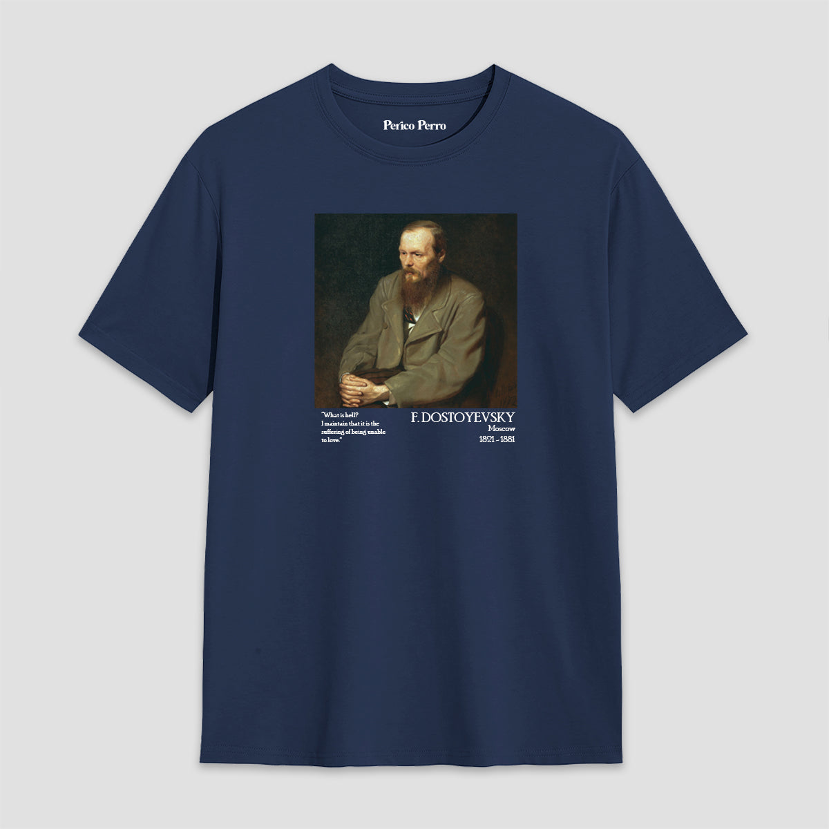 Playera Dostoyevski – The Suffering of Being Unable to Love