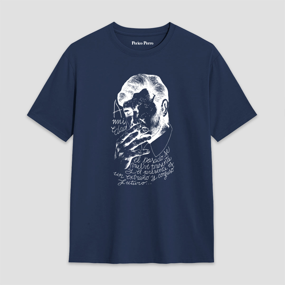 Playera Julio Cortázar – El Pasado, el Presente y el Futuro