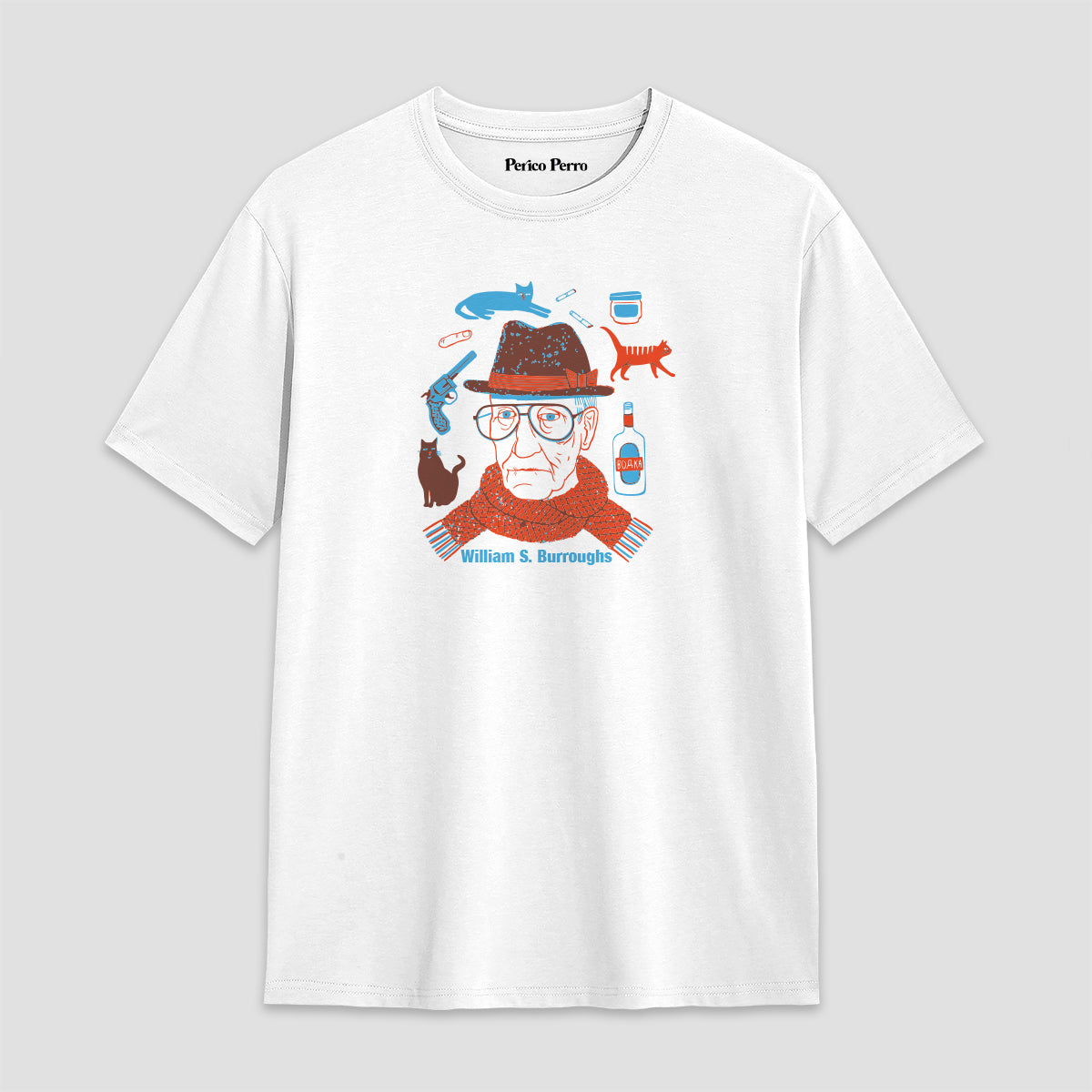 Playera William Burroughs - Symbolic Portrait