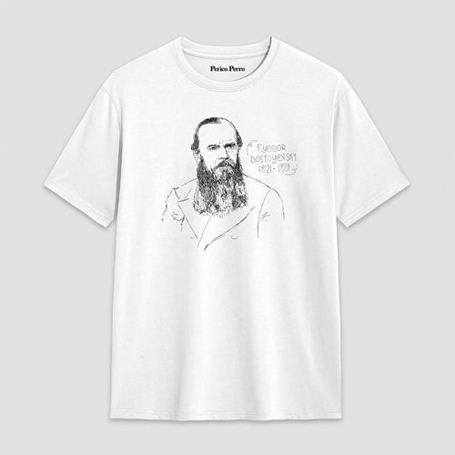 Playera Fiódor Dostoyevsky - Minimalista