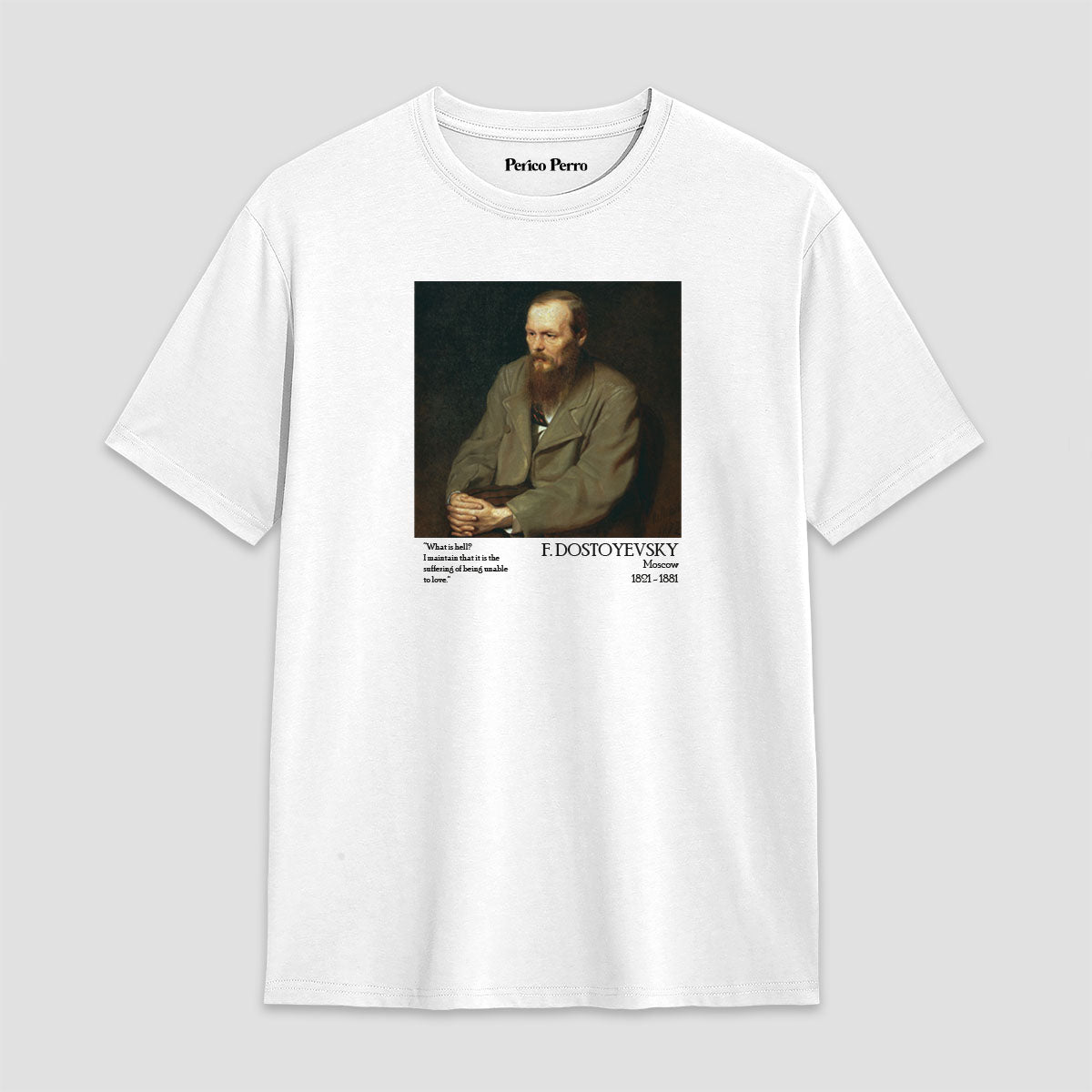 Playera Dostoyevski – The Suffering of Being Unable to Love
