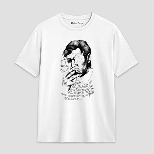 Playera Julio Cortázar – El Pasado, el Presente y el Futuro