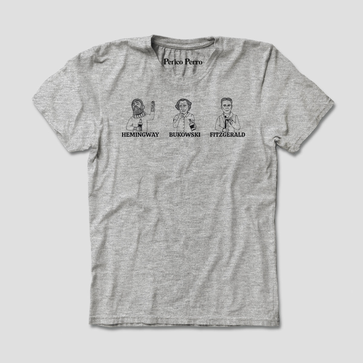 Hemingway, Bukowski, Fitzgerald