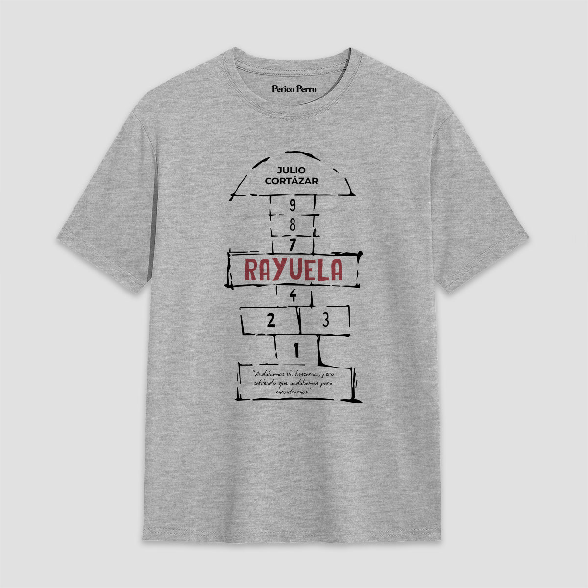 Playera Julio Cortázar – Rayuela