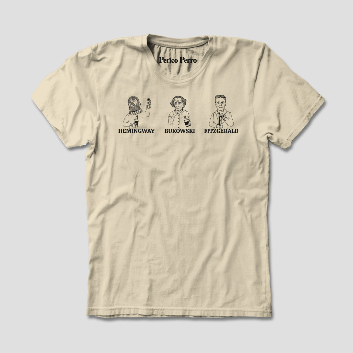 Hemingway, Bukowski, Fitzgerald