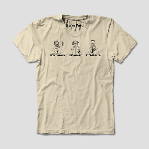 Hemingway, Bukowski, Fitzgerald