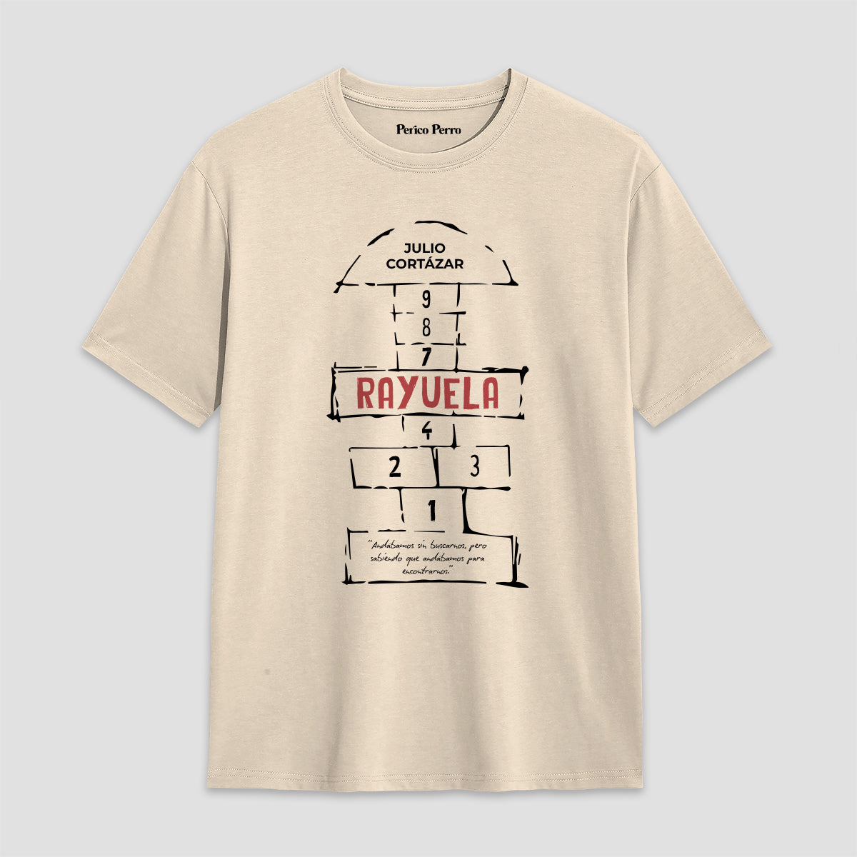 Playera Julio Cortázar – Rayuela
