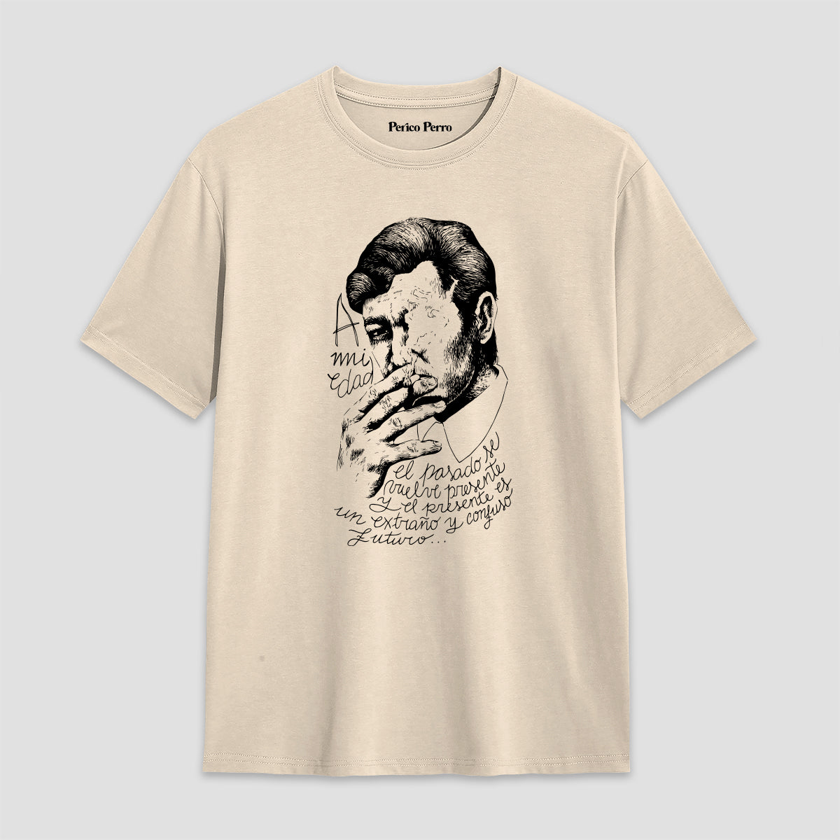Playera Julio Cortázar – El Pasado, el Presente y el Futuro