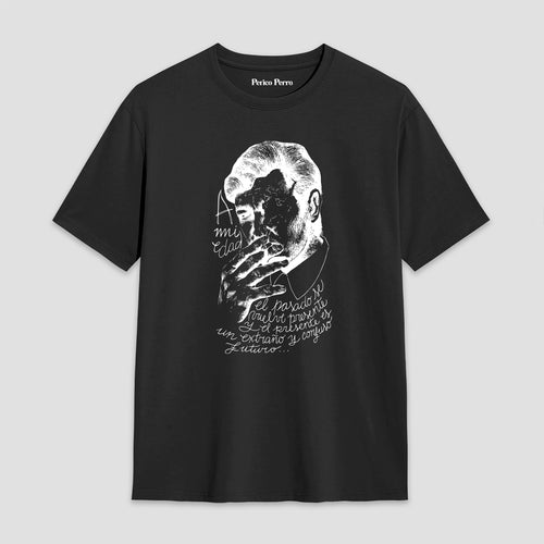 Playera Julio Cortázar – El Pasado, el Presente y el Futuro