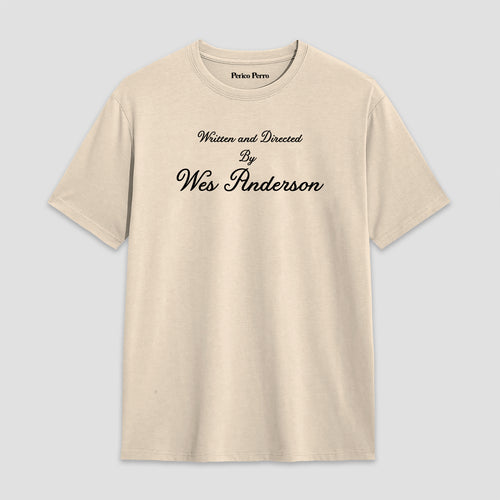 Playera Written and directed by Wes Anderson