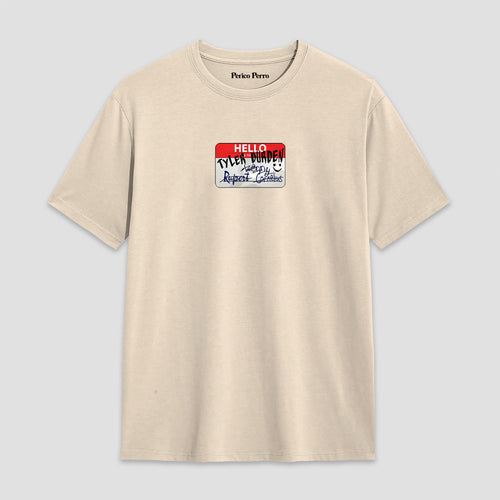 Playera Hi My Name is Tyler Durden - Fight Club