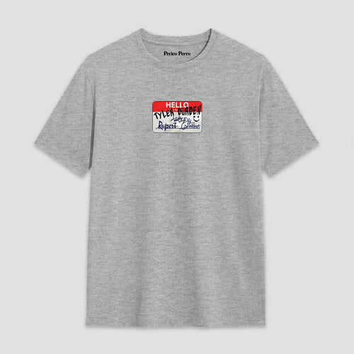 Playera Hi My Name is Tyler Durden - Fight Club