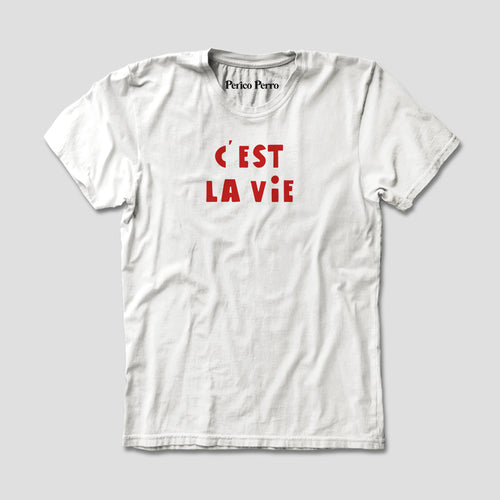 Playera C´est La Vie