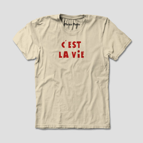 Playera C´est La Vie