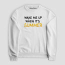 Sudadera Wake Me Up When It´s Summer