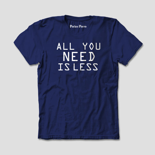 All You Need Is Less