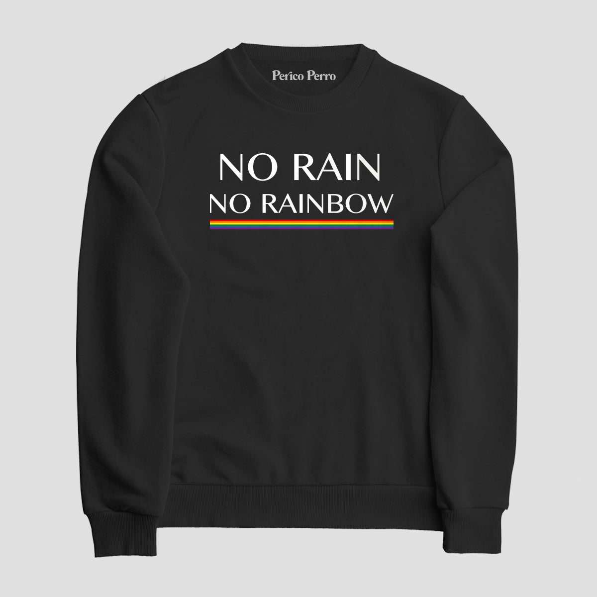 Sudadera No Rain, No Rainbow